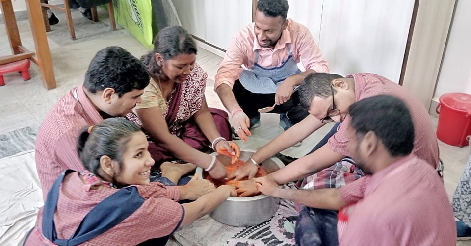 Inclusive sports day at Mentaid